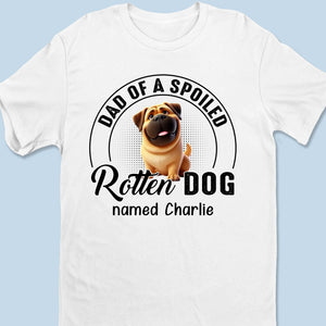 La maison est là où mon chien court pour me saluer - T-shirt unisexe personnalisé pour chien et chat, t-shirt premium, sweat à capuche - Cadeau pour les propriétaires d'animaux et les amoureux des animaux