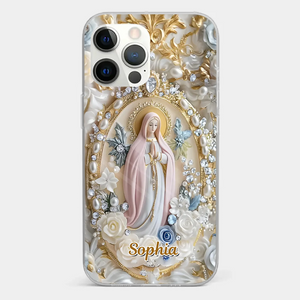 In Love And Faith - Coque de téléphone personnalisée avec effet gonflable 3D - Cadeau pour vous-même, vos meilleurs amis, vos frères et sœurs, votre famille