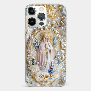 In Love And Faith - Coque de téléphone personnalisée avec effet gonflable 3D - Cadeau pour vous-même, vos meilleurs amis, vos frères et sœurs, votre famille