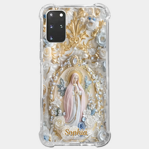 In Love And Faith - Coque de téléphone personnalisée avec effet gonflable 3D - Cadeau pour vous-même, vos meilleurs amis, vos frères et sœurs, votre famille