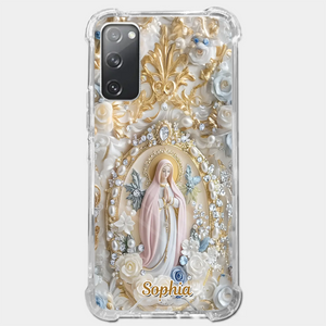 In Love And Faith - Coque de téléphone personnalisée avec effet gonflable 3D - Cadeau pour vous-même, vos meilleurs amis, vos frères et sœurs, votre famille