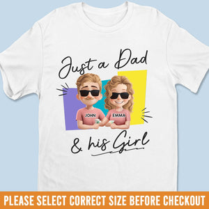 T-shirt unisexe personnalisé, t-shirt premium, sweat à capuche – Cadeaux d'anniversaire personnalisés pour la fête des pères – Meilleure fille, meilleur papa, meilleure vie