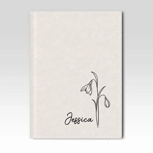 Étui de passeport personnalisé, porte-passeport – Cadeaux de vacances et de voyage personnalisés pour femmes et hommes – Elle voyage, elle conquiert