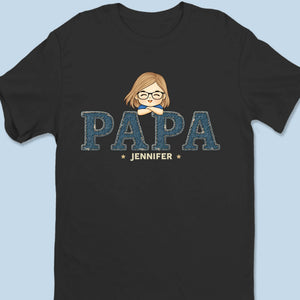 Nous vous rendons fier et fatigué - T-shirt unisexe personnalisé pour la famille, T-shirt premium, sweat à capuche - Fête des pères, cadeau pour papa, grand-père