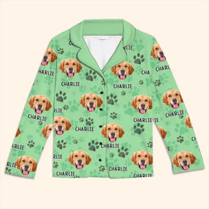 Photo personnalisée « Mon meilleur ami a quatre pattes » - Pyjama personnalisé pour chien et chat - Cadeau de Noël pour propriétaires et amoureux des animaux