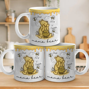 The Family Is The Test Of Freedom - Family Personalized Custom 3D Inflated Effect Printed Mug - Mother's Day, Gift For Mom, Grandma