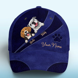 My Beloved Fur Baby Navy - Dog & Cat Personalized Custom Hat, All Over Print Classic Cap - New Arrival, Gift For Pet Owners, Pet Lovers