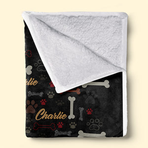 Trop mignon pour être puni - Couverture personnalisée pour chien - Cadeau pour propriétaires et amoureux des animaux