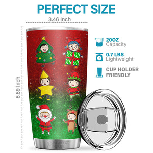 Mon enfant préféré m'a offert cette tasse - Gobelet - Cadeau de Noël pour la famille, le couple, les amis, Décoration de Noël, Cadeau de vacances