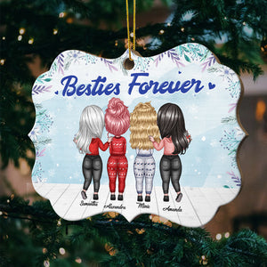 Life Is Better With Sisters - Personalized Shaped Ornament.