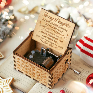 I Am So Proud Of You And I Love You - Music Box - Gift For Daughter