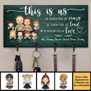 C'est nous, beaucoup d'amour - Porte-clés personnalisé, porte-clés - Cadeau pour couples, mari et femme