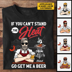 Va me chercher une bière ! T-shirt unisexe personnalisé, sweat à capuche, cadeau pour papa ou grand-père