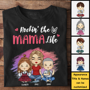 Vivre la vie de grand-mère - Cadeau pour maman, grand-mère - T-shirt et sweat à capuche unisexe personnalisé