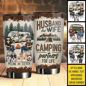 Les meilleurs souvenirs se créent en camping - Gobelet personnalisé - Cadeau pour les amateurs de camping
