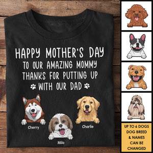 Bonne fête des mères à ma merveilleuse maman ! Cadeau pour la fête des mères, t-shirt unisexe personnalisé, sweat à capuche