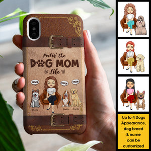La vie n'est pas parfaite, mais mon chien l'est ! Cadeau pour maman chien, coque de téléphone personnalisée