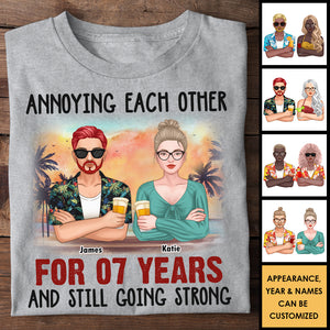 Toujours aussi fort ! T-shirt unisexe personnalisé, sweat à capuche, cadeau pour couple, mari et femme
