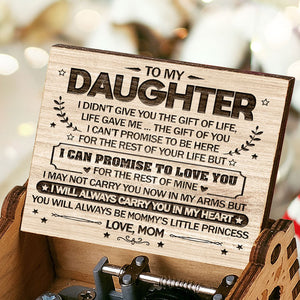 I Will Always Carry You In My Heart - Mom To Daughter, Music Box.