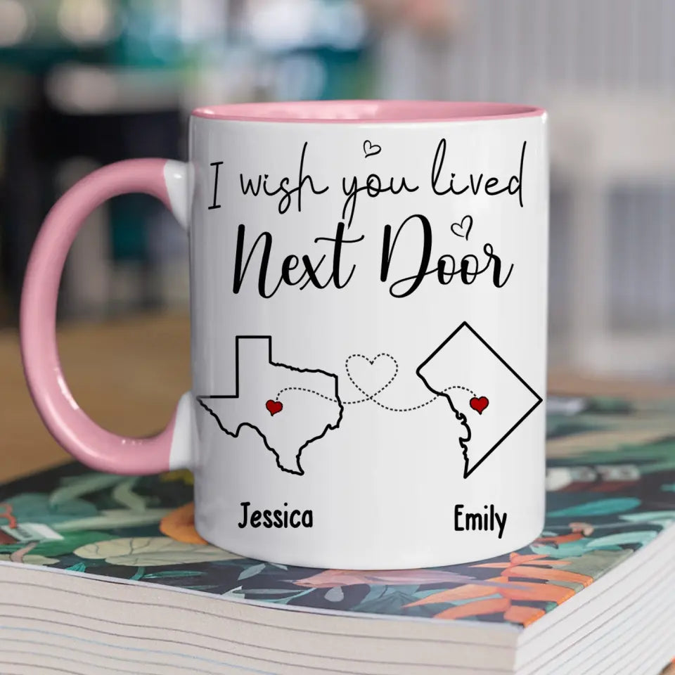L'amitié est le vin de la vie - Mug personnalisé avec accents - Cadeau pour meilleures amies, meilleures amies, sœurs