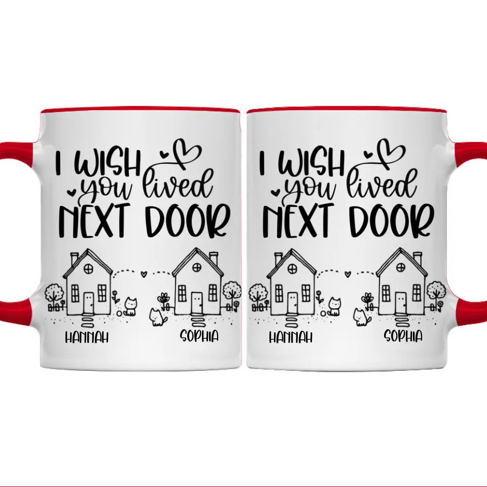 Les vrais amis sont de grandes richesses - Tasse personnalisée avec accents personnalisés - Cadeau pour les meilleures amies, BFF, sœurs