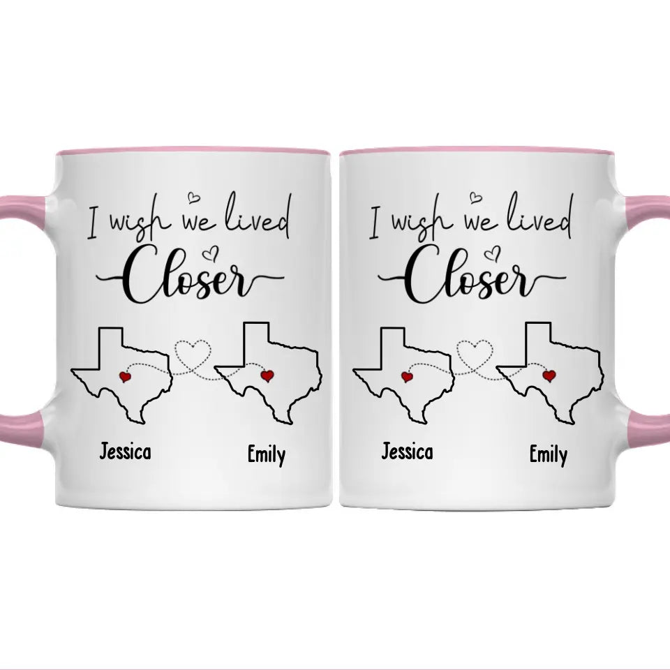L'amitié est le vin de la vie - Mug personnalisé avec accents - Cadeau pour meilleures amies, meilleures amies, sœurs