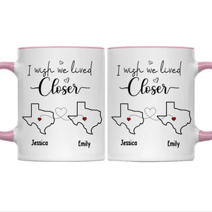 L'amitié est le vin de la vie - Mug personnalisé avec accents - Cadeau pour meilleures amies, meilleures amies, sœurs