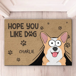 Nous régnons sur la maison - Tapis décoratif personnalisé pour chien et chat - Cadeau de pendaison de crémaillère pour les propriétaires d'animaux et les amoureux des animaux