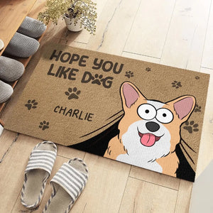 Nous régnons sur la maison - Tapis décoratif personnalisé pour chien et chat - Cadeau de pendaison de crémaillère pour les propriétaires d'animaux et les amoureux des animaux