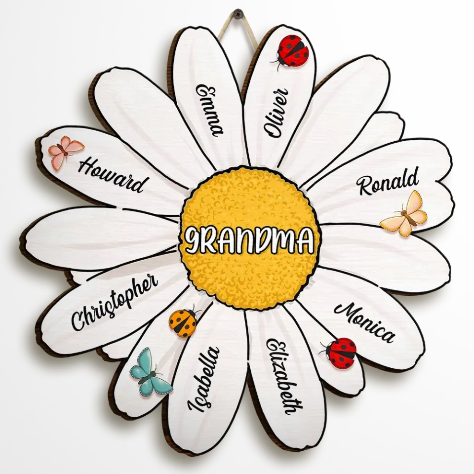 Tu es la meilleure maman du monde - Panneau en bois personnalisé pour la décoration intérieure de la famille - Cadeau de pendaison de crémaillère pour maman, grand-mère