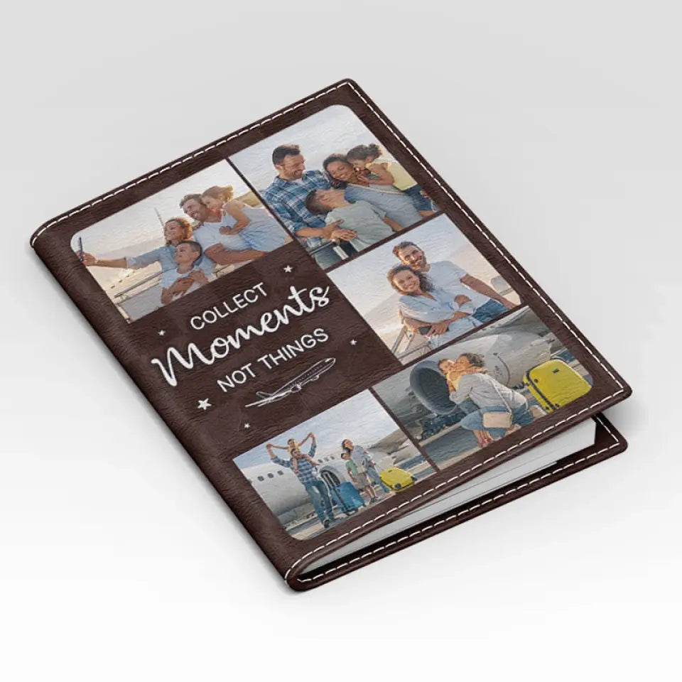 Couverture de passeport personnalisée, porte-passeport, cadeau de vacances, cadeau pour les amoureux du voyage d'aventure