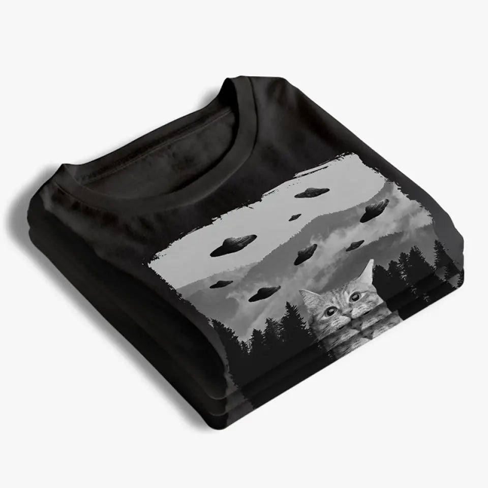 Les animaux de compagnie sont des espèces exotiques envahissantes - T-shirt, sweat à capuche et sweat-shirt unisexe personnalisé pour chien et chat - Cadeau pour propriétaires et amoureux des animaux