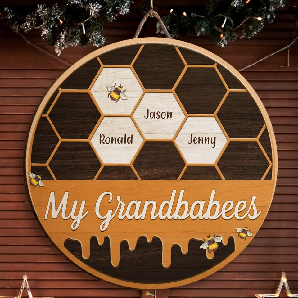 Il n'y a pas de meilleur endroit que la maison, sauf chez grand-mère - Panneau en bois personnalisé pour la décoration intérieure de la famille - Cadeau de pendaison de crémaillère pour maman et grand-mère