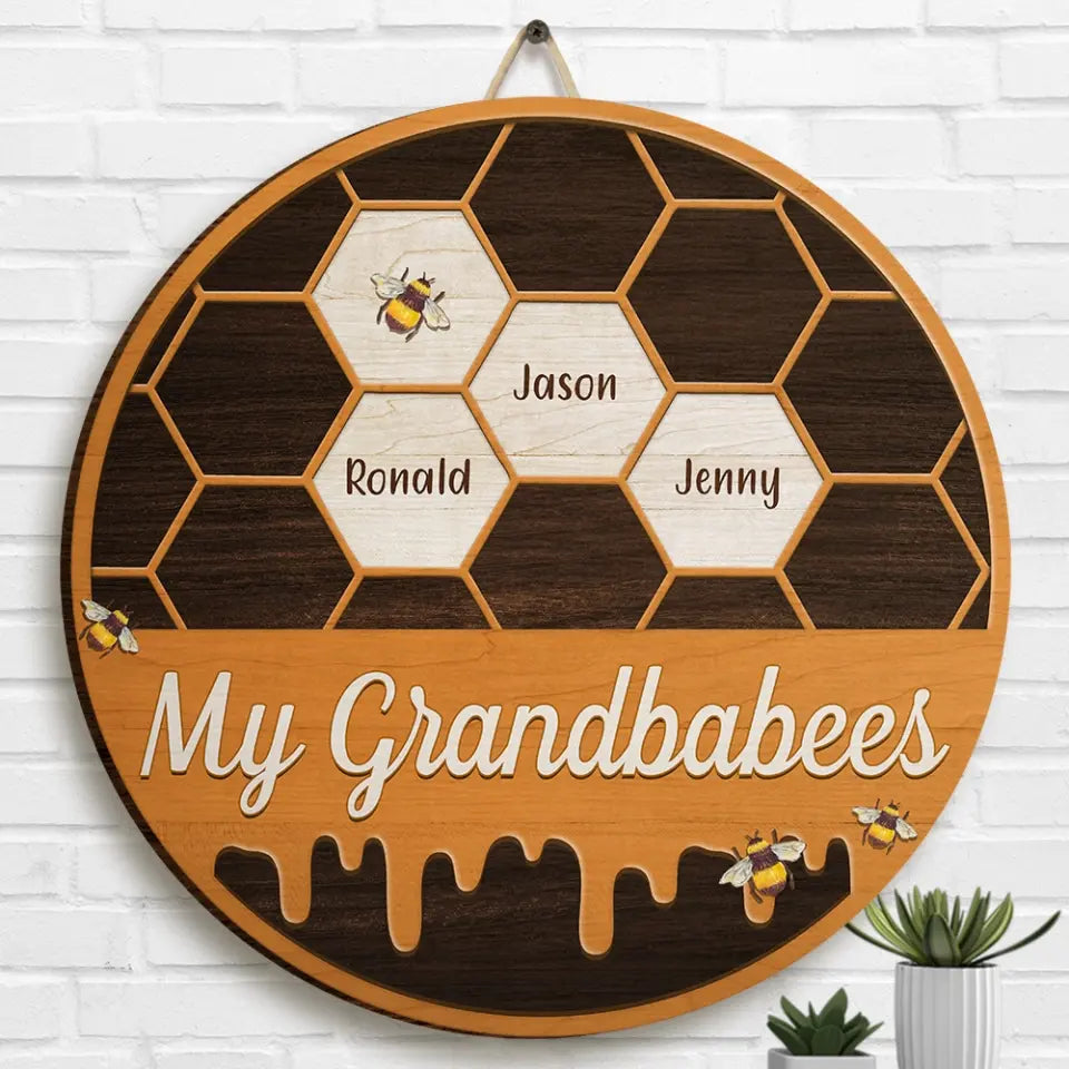 Il n'y a pas de meilleur endroit que la maison, sauf chez grand-mère - Panneau en bois personnalisé pour la décoration intérieure de la famille - Cadeau de pendaison de crémaillère pour maman et grand-mère