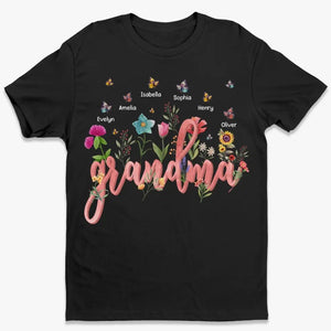 Fleurs épanouies dans le jardin de l'amour - T-shirt unisexe personnalisé, sweat à capuche, sweat-shirt - Fête des Mères, cadeau pour maman, grand-mère