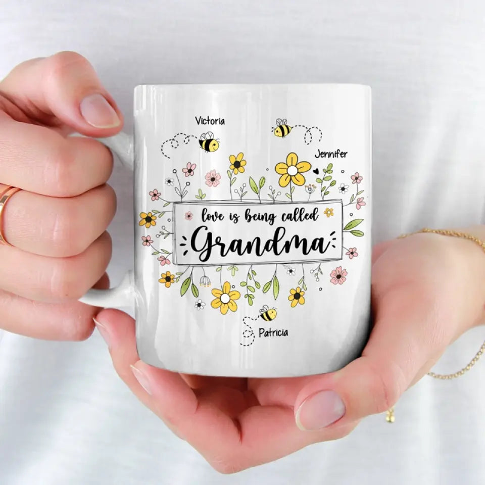 Tout le monde a besoin d'une maison pour vivre - Mug personnalisé pour la famille - Fête des Mères, cadeau pour maman, grand-mère