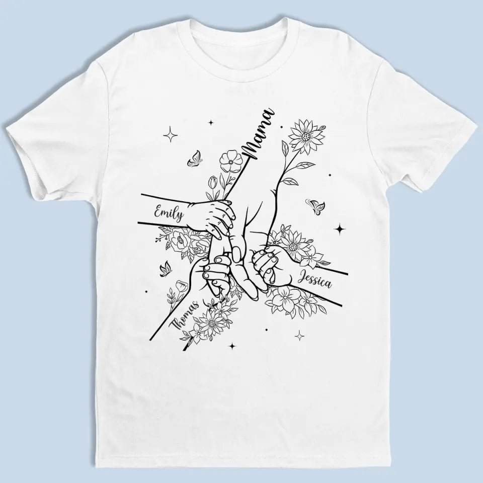 Nous sommes nés de l'amour, l'amour est notre mère - T-shirt unisexe personnalisé, sweat à capuche, sweat-shirt - Fête des mères, cadeau pour maman, grand-mère