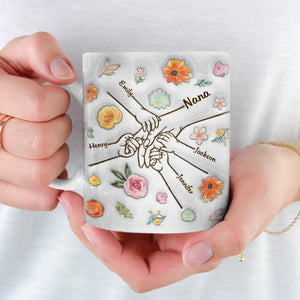 Une grand-mère est une personne chère à tous points de vue - Mug personnalisé 3D à effet gonflé - Fête des mères, cadeau pour maman, grand-mère