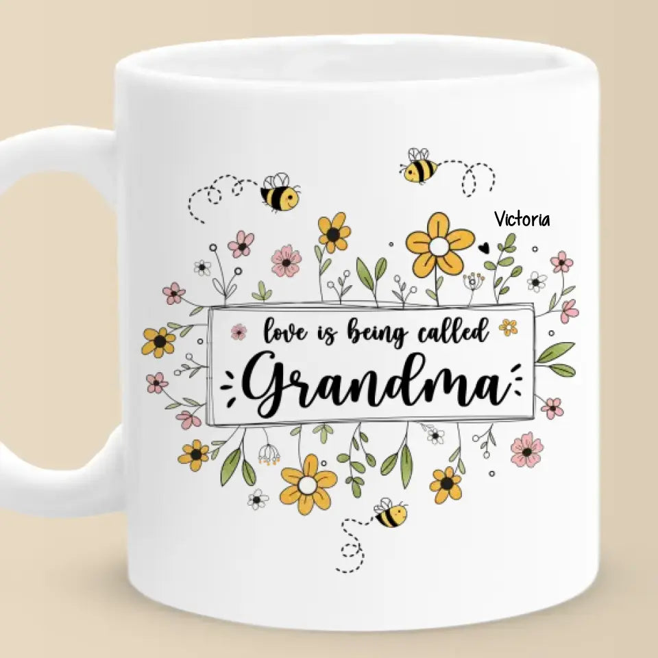 Tout le monde a besoin d'une maison pour vivre - Mug personnalisé pour la famille - Fête des Mères, cadeau pour maman, grand-mère