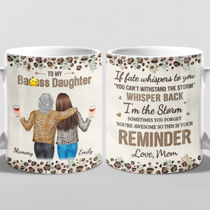 Tasse personnalisée « Famille comme des branches sur un arbre » – Fête des Mères, cadeau pour maman, fille