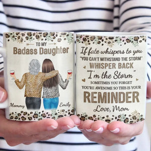 Tasse personnalisée « Famille comme des branches sur un arbre » – Fête des Mères, cadeau pour maman, fille