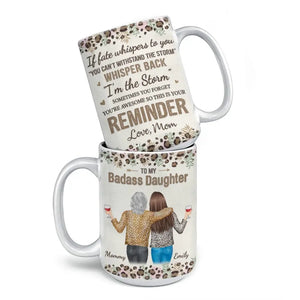 Tasse personnalisée « Famille comme des branches sur un arbre » – Fête des Mères, cadeau pour maman, fille