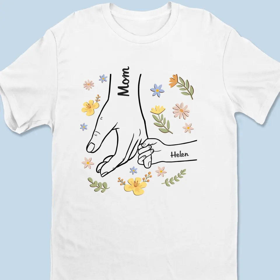 Nous sommes nés de l'amour, l'amour est notre maman - T-shirt unisexe personnalisé, sweat à capuche, sweat-shirt - Fête des mères, cadeau pour maman, grand-mère