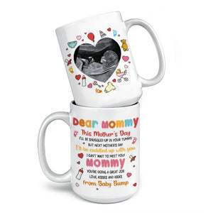 Photo personnalisée « Une mère est toujours une mère » - Mug personnalisé pour la famille - Cadeau pour la fête des mères, la baby shower, la première maman