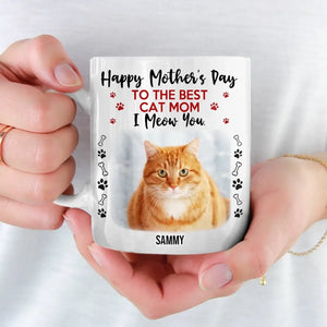 Photo personnalisée pour une personne que vous êtes peut-être le monde - Mug personnalisé pour chien et chat - Fête des Mères, cadeau pour les propriétaires d'animaux et les amoureux des animaux