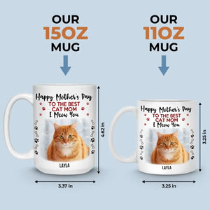 Photo personnalisée pour une personne que vous êtes peut-être le monde - Mug personnalisé pour chien et chat - Fête des Mères, cadeau pour les propriétaires d'animaux et les amoureux des animaux