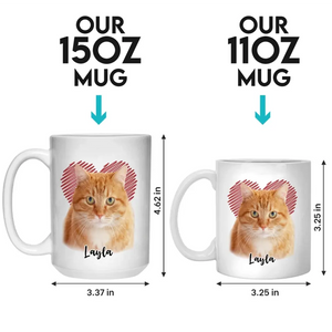 Mug personnalisé avec photo « Vous êtes un super-héros » pour chien et chat – Fête des Mères, cadeau pour les propriétaires d'animaux et les amoureux des animaux
