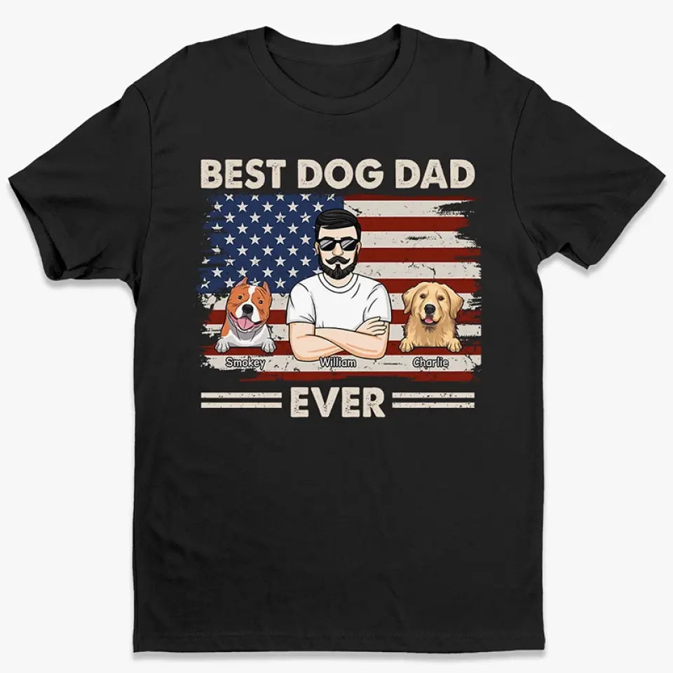 Ils nous rendent la vie meilleure - T-shirt unisexe personnalisé pour chien, sweat à capuche, sweat-shirt - Fête des Pères, cadeau pour les propriétaires d'animaux et les amoureux des animaux