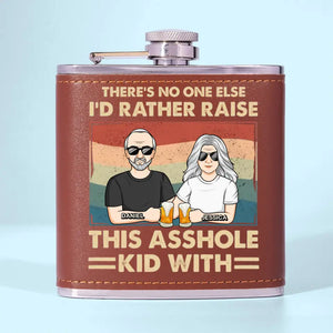 Quand je suis à mon meilleur, je suis la fille de mon père - Flasque personnalisée familiale - Fête des pères, cadeau pour papa, grand-père