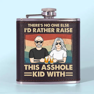 Quand je suis à mon meilleur, je suis la fille de mon père - Flasque personnalisée familiale - Fête des pères, cadeau pour papa, grand-père